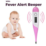 Digital Oral Thermometer - FDA Compliant! For Baby Kids Adults - Fever - Troogears