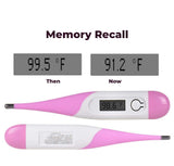 Digital Oral Thermometer - FDA Compliant! For Baby Kids Adults - Fever - Troogears